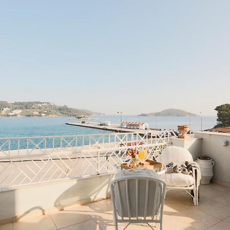 Casa Blue Sea View, Philian Collection Apartment Skiathos Town Bagian luar foto